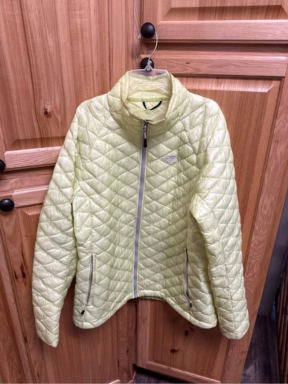 The North Face Women’s Light Yellow Puffer Jacket